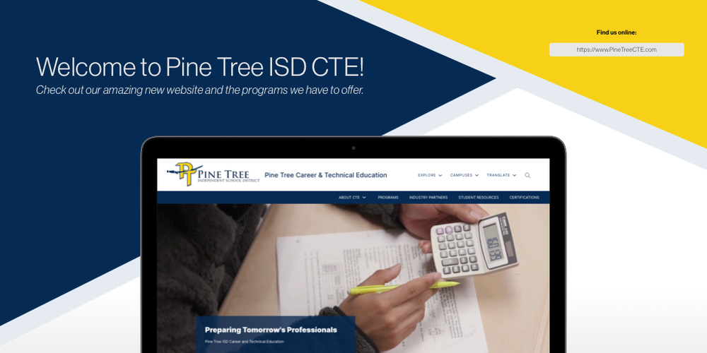PTISD Announces New CTE site Pine Tree High School